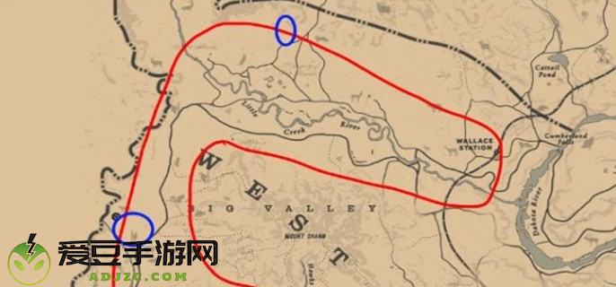 荒野大镖客2传说动物在哪里图一