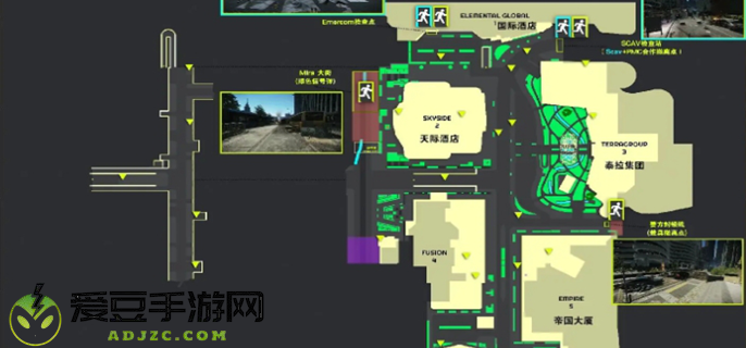 逃离塔科夫中心区地图在哪图一