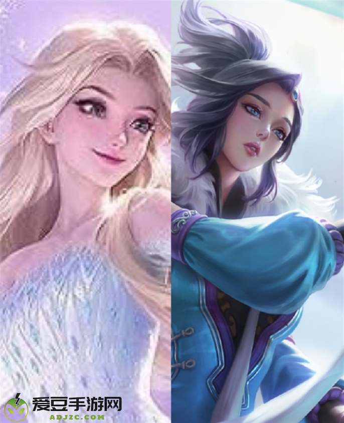 王者荣耀冰雪奇缘联动皮肤英雄介绍图二