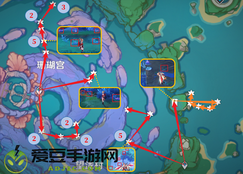 原神珊瑚真珠位置一览