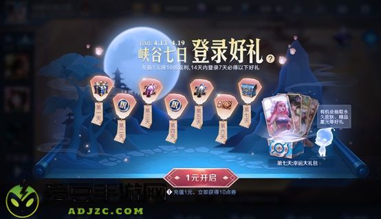 王者荣耀一元福利活动第七日奖励是什么
