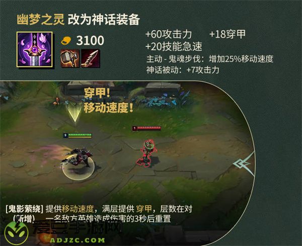 英雄联盟13.10版本装备改动一览