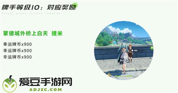 原神七圣召唤牌手等级奖励一览