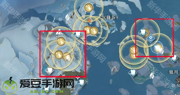 《逆水寒手游》金色传说福宝宝捕捉位置