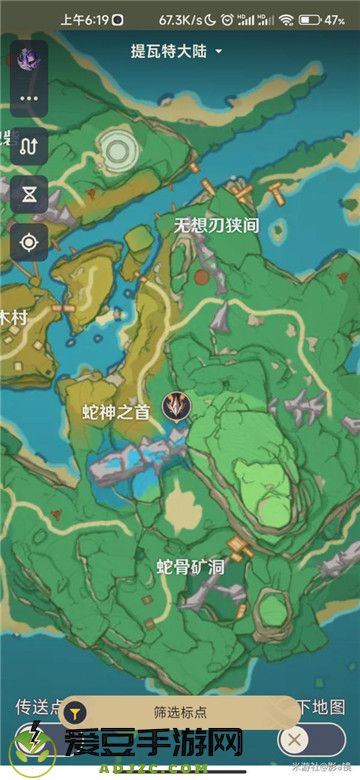 原神圣骸兽分布图一览3.6