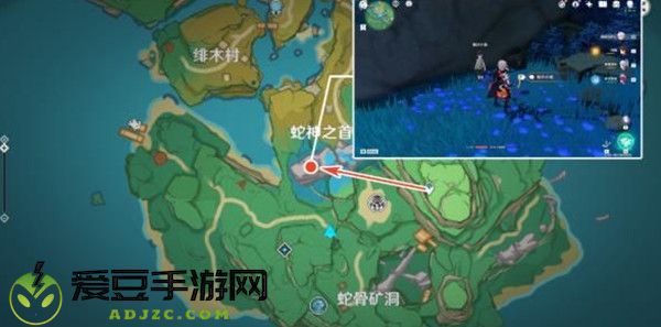 原神鲸井小弟位置在什么地方