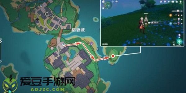 原神鲸井小弟位置在什么地方