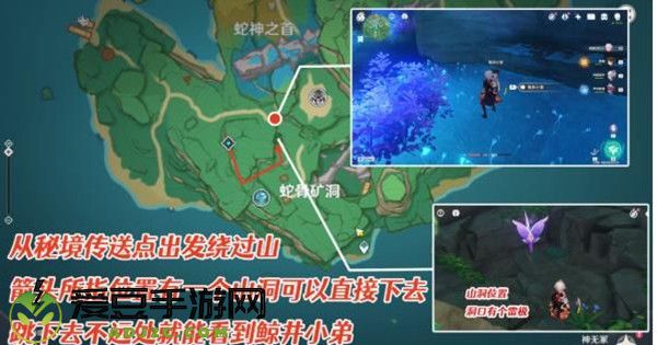 原神鲸井小弟位置在什么地方