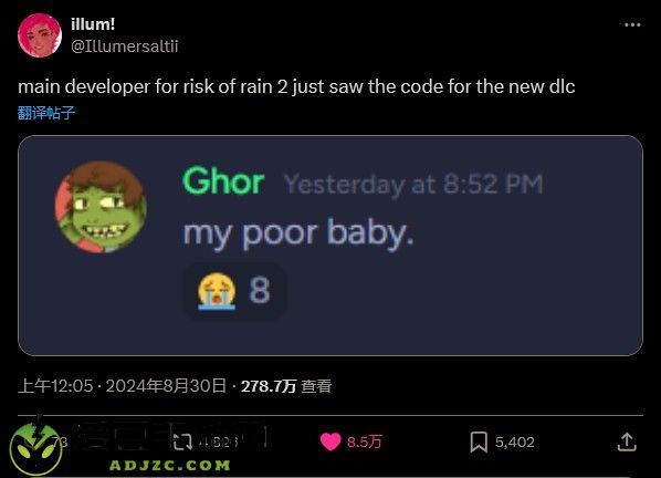 《雨中冒险2》原开发者讨论游戏现状 已修复2个BUG