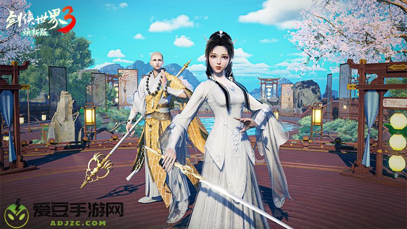 Twins古装合体 剑侠世界3焕新版TVC片场花絮曝光